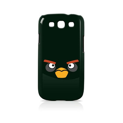 Protective cover Samsung Galaxy SIII Angry Birds Black