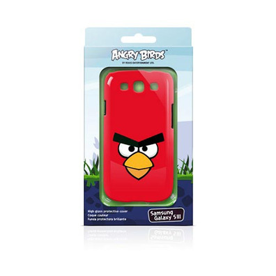 Protective cover for Samsung Galaxy SIII Angry Birds Red