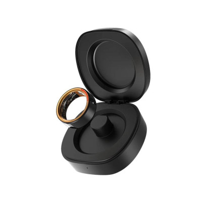 Intelligent Ring Momax SG1S Active Black, Size 8