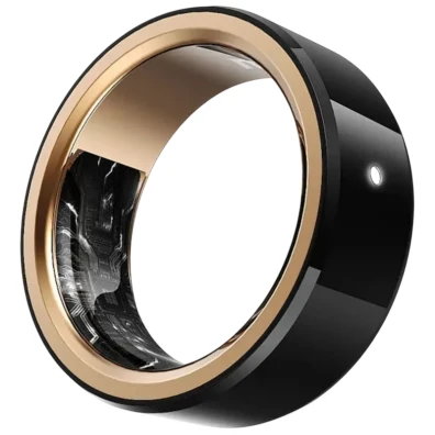 Intelligent Ring Momax SG1S Active Black, Size 8