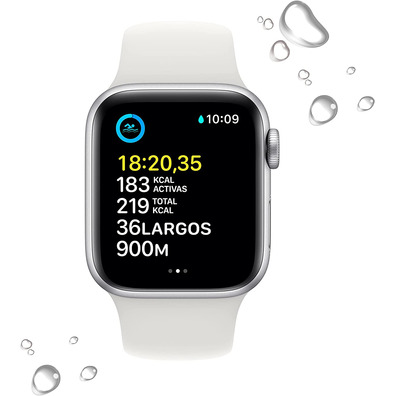 Apple Watch SE GPS 40mm Silver 2022 MNJV3TY/A