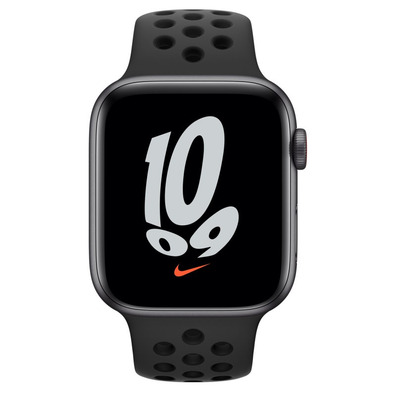 Apple Watch SE Nike 2021 GPS/Cellular 44 mm Space Grey/Sports Correa Nike Antracita Black