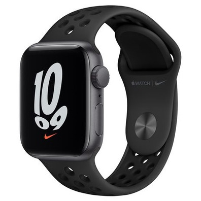 Apple Watch SE Nike GPS 40 mm Space Grey Strap Sports Nike Anthracite Black