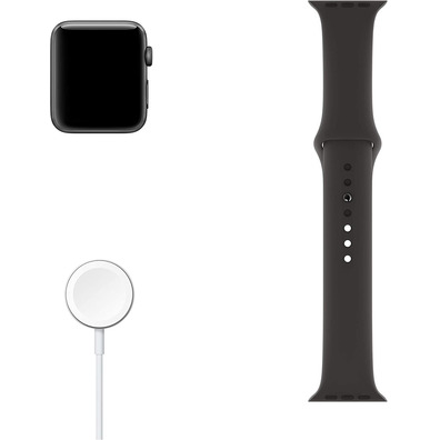 Apple Watch Series 3 GPS 42mm Space Grey Box/Black Sports Correa