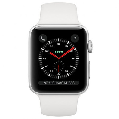 Apple Watch Series 3 GPS + Cellular 42mm Aluminum White