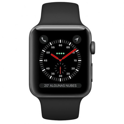 Apple Watch Series 3 GPS + Cellular 42mm Aluminum Black