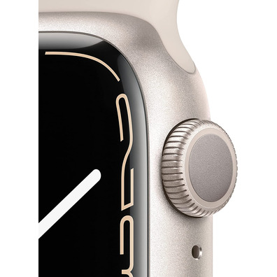 Apple Watch Series 7 GPS 41mm Box Aluminum White Star/White Sports Strap Star