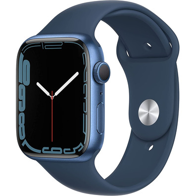 Apple Watch Series 7 GPS 45mm Box Blue Aluminum/Blue Sports Strap Abyss