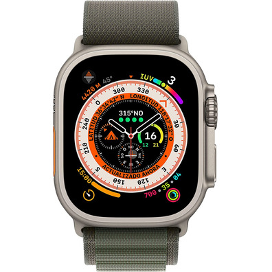 Apple Watch Ultra GPS/Cell 49mm Titanium Alpine Green S