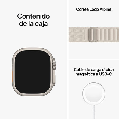 Apple Watch Ultra GPS/Cell 49mm Titanium White Star