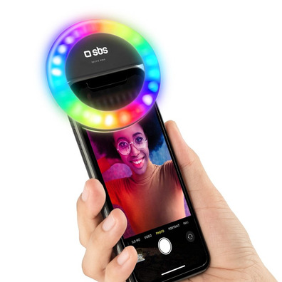 Multicolor Hoop Adjustable Light LED Selfie SBS