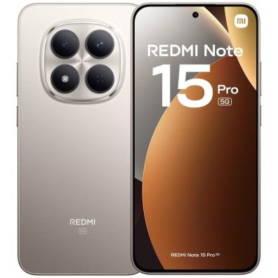 SMARTPHONE REDMI NOTE 15 PRO 5G 6.83 "(12 + 512GB) TITANIO XIAOMI