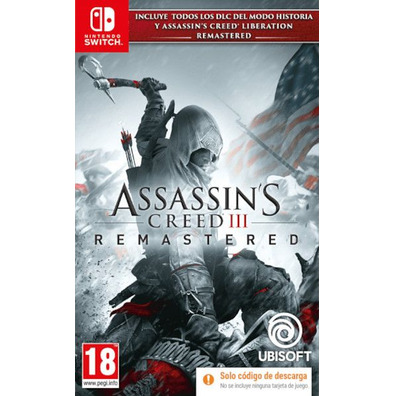 Assassin's Creed III Remastered Edition (Code in a Box) Switch