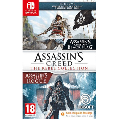Assassin's Creed The Rebel Collection (Code in a Box) Switch