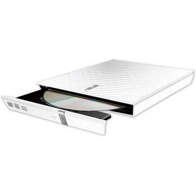 External Slim DVD Recorder Asus SDRW-08D2S-U Lite White