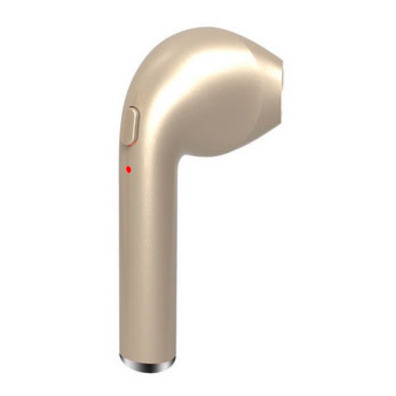 Bluetooth Headset Handsfree HBQ i7R Gold