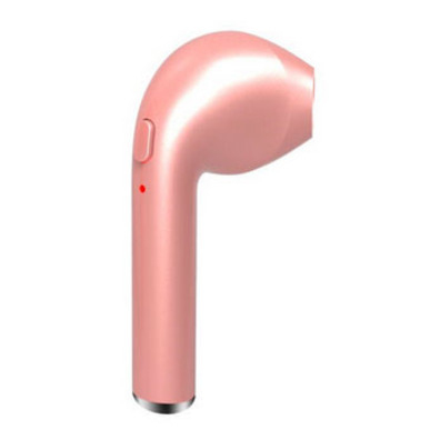 Bluetooth Headset Handsfree HBQ i7R Rose Gold