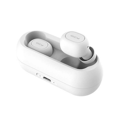 Headphones Bluetooth 5.0 QCY - QS1 White