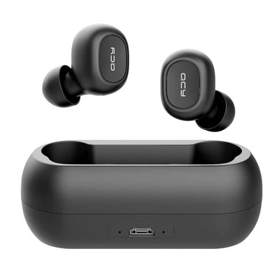 Headphones Bluetooth 5.0 QCY - QS1 Black