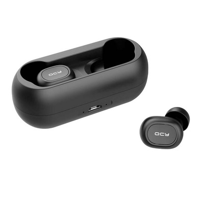 Headphones Bluetooth 5.0 QCY - QS1 Black