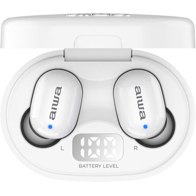 Bluetooth Aiwa EBTW-150WT White Headphones