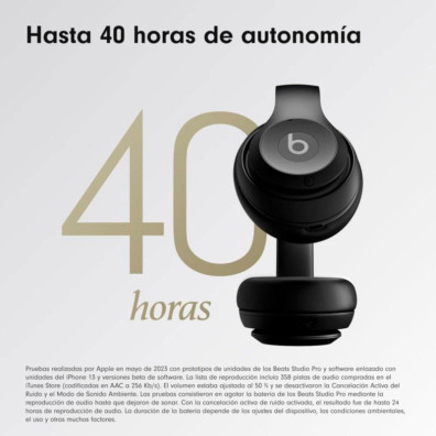 Bluetooth Beats Studio Pro ANC Black headphones