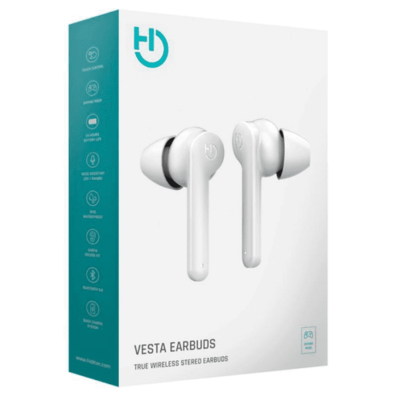 Bluetooth Hiditec Vesta White BT5.0 TWS Headphones