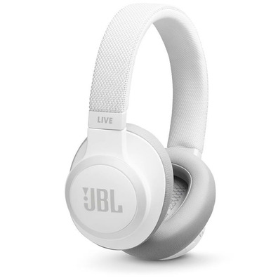 JBL Live 650BTNC White Bluetooth Headphones