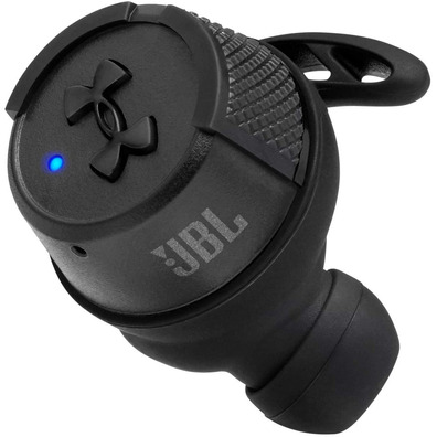 JBL UA True Wireless Flash X Negros Bluetooth Headphones