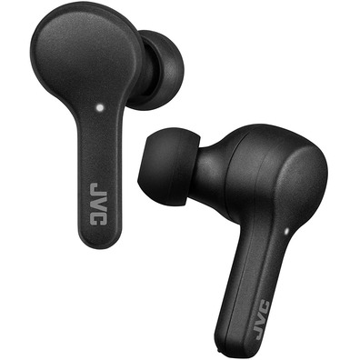 Black JVC HA-A7T Bluetooth Headphones