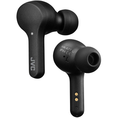 Black JVC HA-A7T Bluetooth Headphones