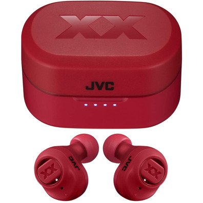 Red Bluetooth JVC HA-XC50T Headphones