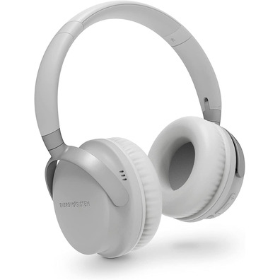 Bluetooth Micro Energy Sistem Style 3 Stone Grey Headphones