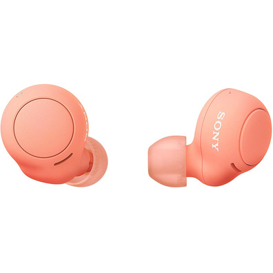 Sony WF-C500 Orange Bluetooth Headphones