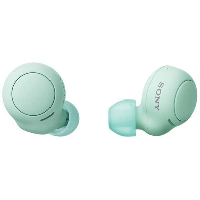 Sony WF-C500 Green Bluetooth Headphones