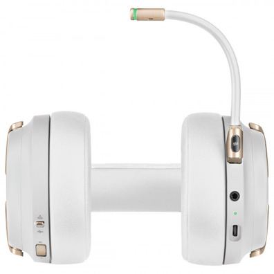 Corsair Virtuoso RGB White/Gold Headphones