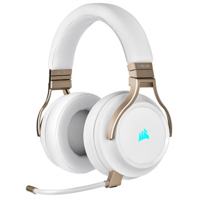 Corsair Virtuoso RGB White/Gold Headphones