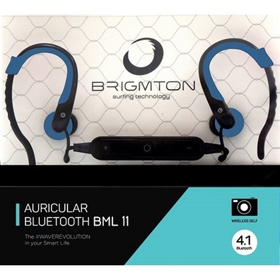 Brigmton Bluetooth earphones BML-11-AM Blue