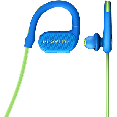 Energy Sister Running 2 Green Neon Sports Headphones