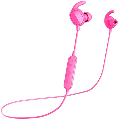 SPC Stork Pink Wireless Sports Headphones