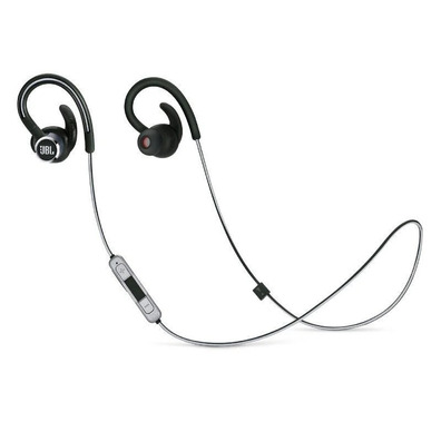 JBL Reflect Contour 2 Sports Headphones with Black Bluetooth Microphone