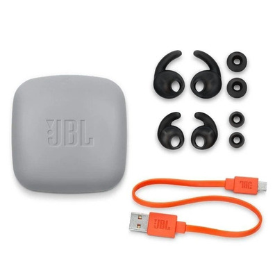 JBL Reflect Contour 2 Sports Headphones with Black Bluetooth Microphone