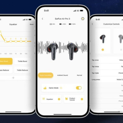 Eargun Air Pro 3 ANC (Wireless Load) Black