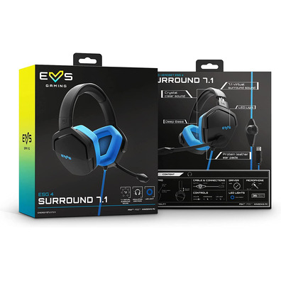 Gaming Energy Sistem ESG 4 Blue Headphones