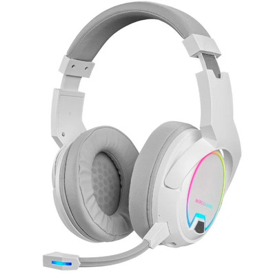 Mars Gaming MHW100 White Wireless Gaming Headphones