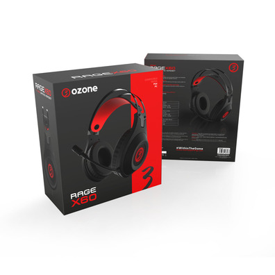 Gaming Ozone Rage X60 7.1 Virtual Black Headphones