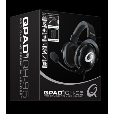 Gaming QPAD QH 95 High End Stereo 7.1 USB Headphones