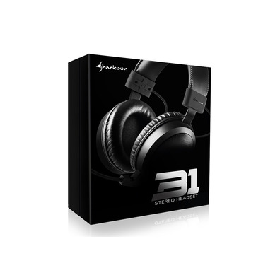Gaming Sharkoon B1 Black Headphones