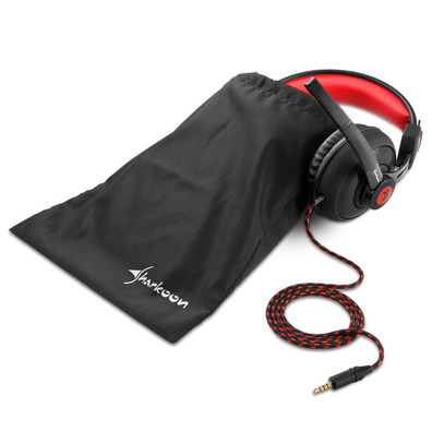 Gaming Sharkoon Rush ER2 Red/Black Headphones