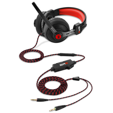 Gaming Sharkoon Rush ER2 Red/Black Headphones